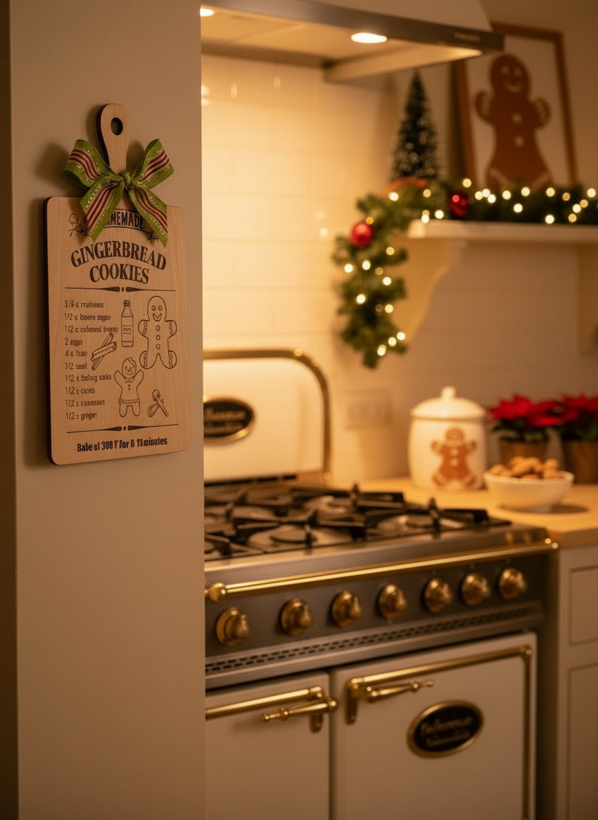 Gingerbread CookiesDecorative Cutting Boards