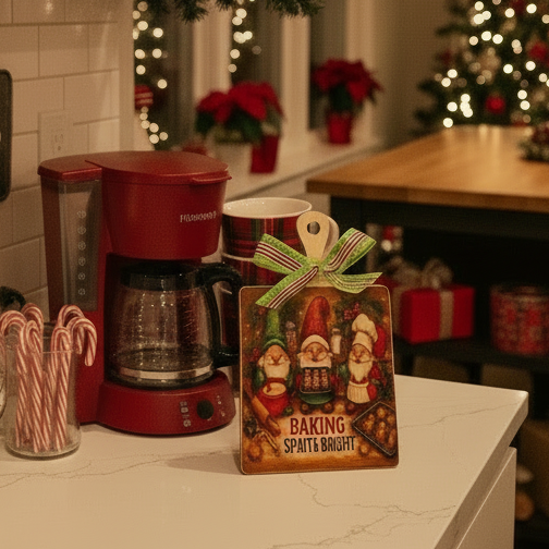 Baking Gnomes Decorative Cutting Boards