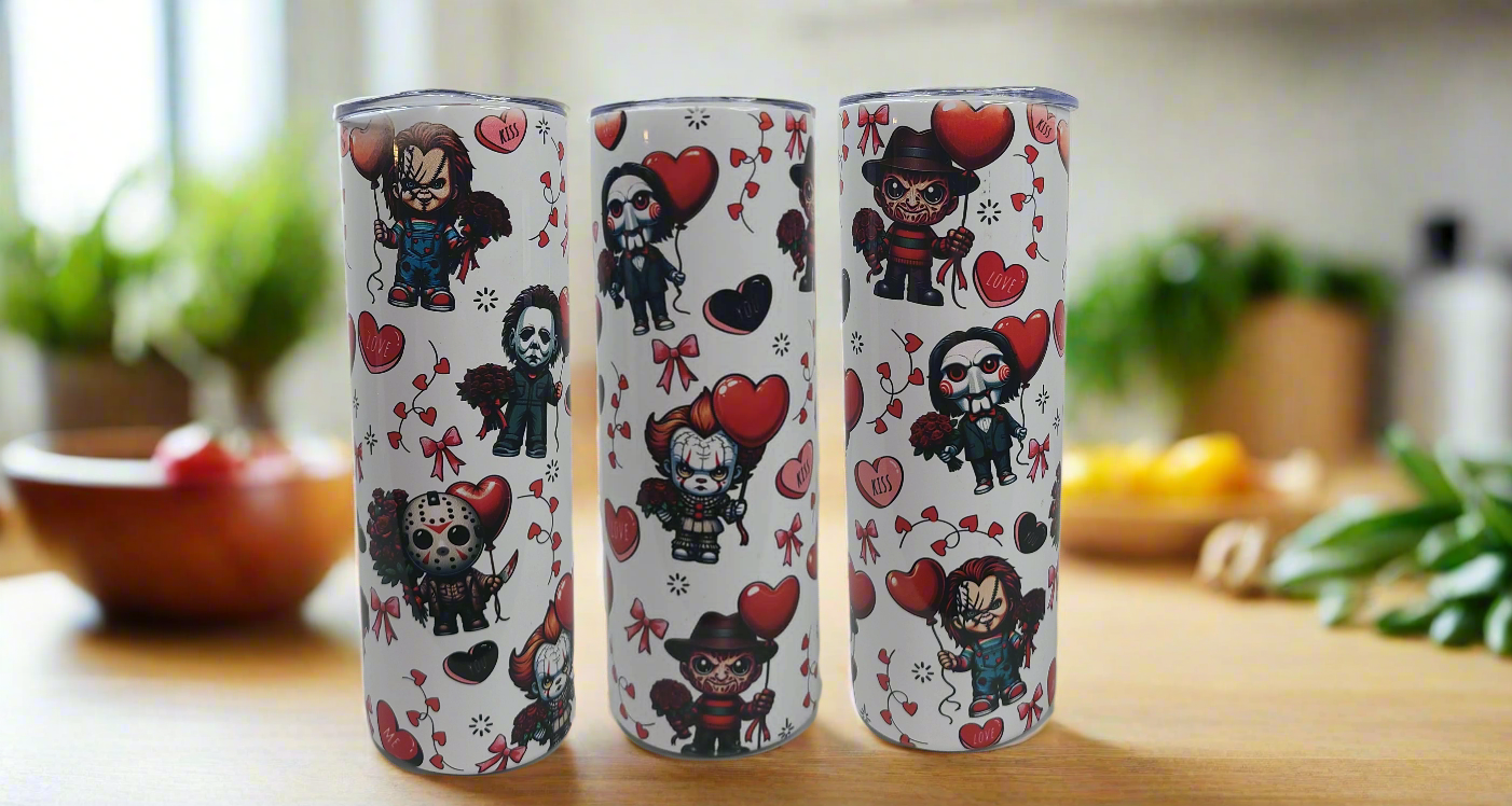 Horror Hearts Tumbler