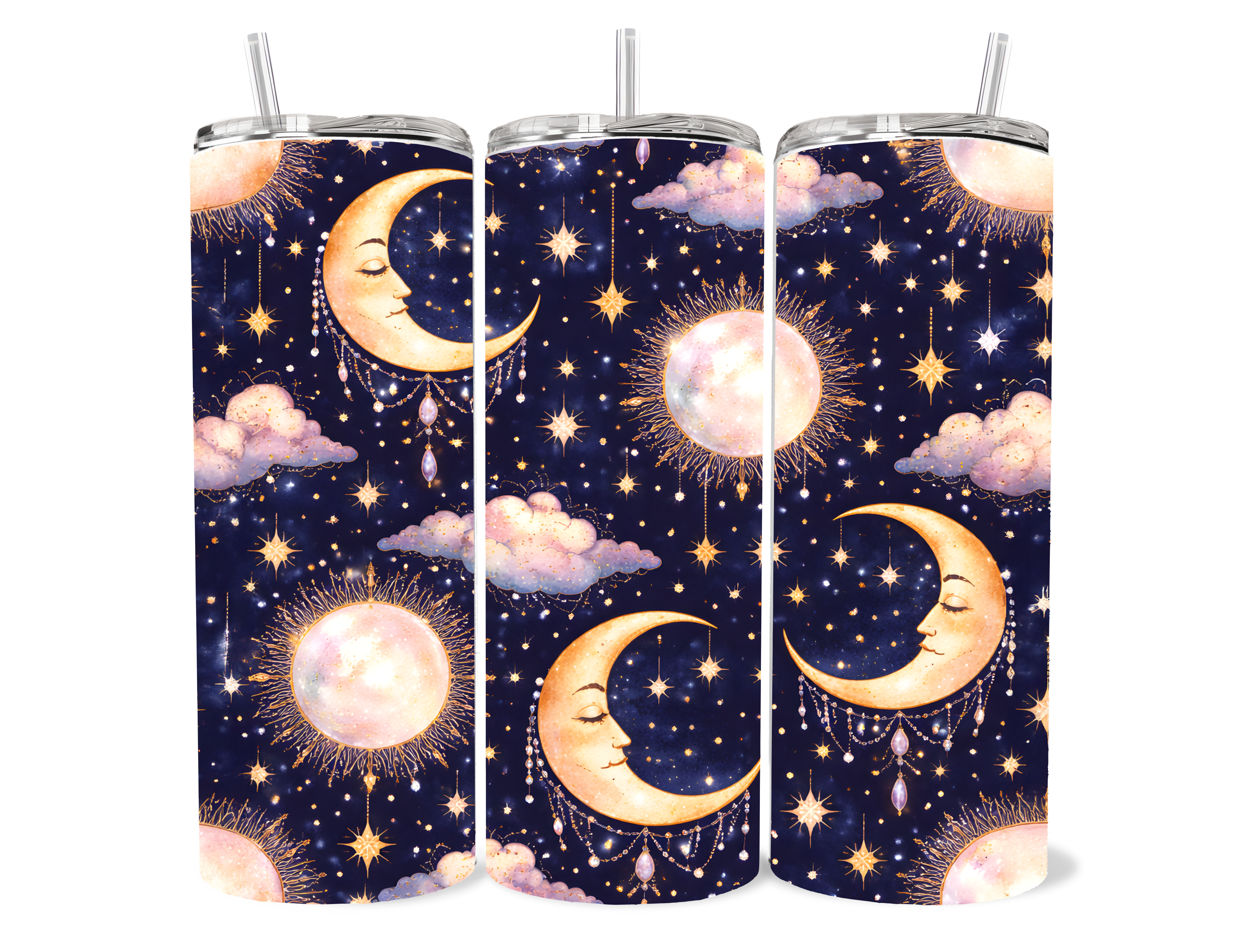 Moon and Stars