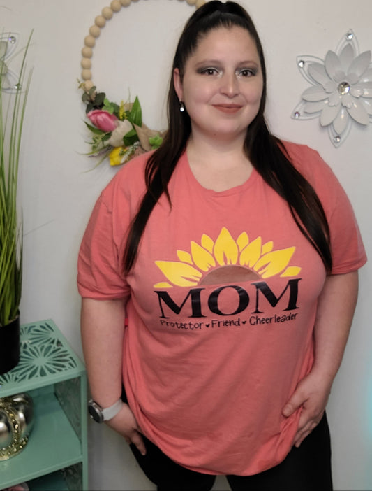 MOM SUNFLOWER SHIRT