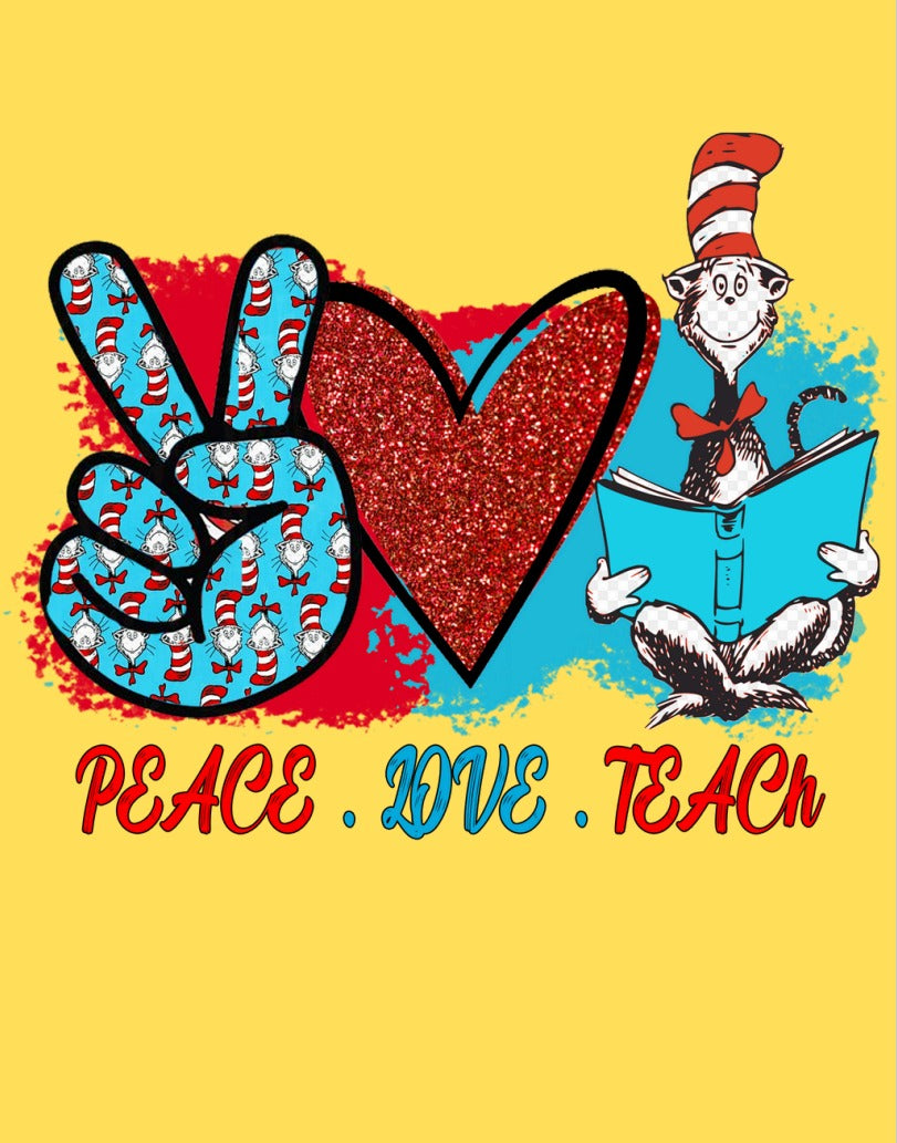 Peace Love Teach