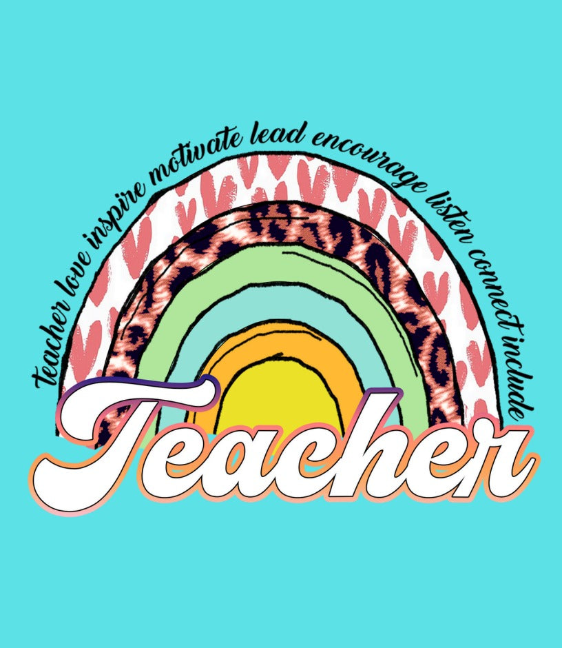 Teacher Motivational Rainbow