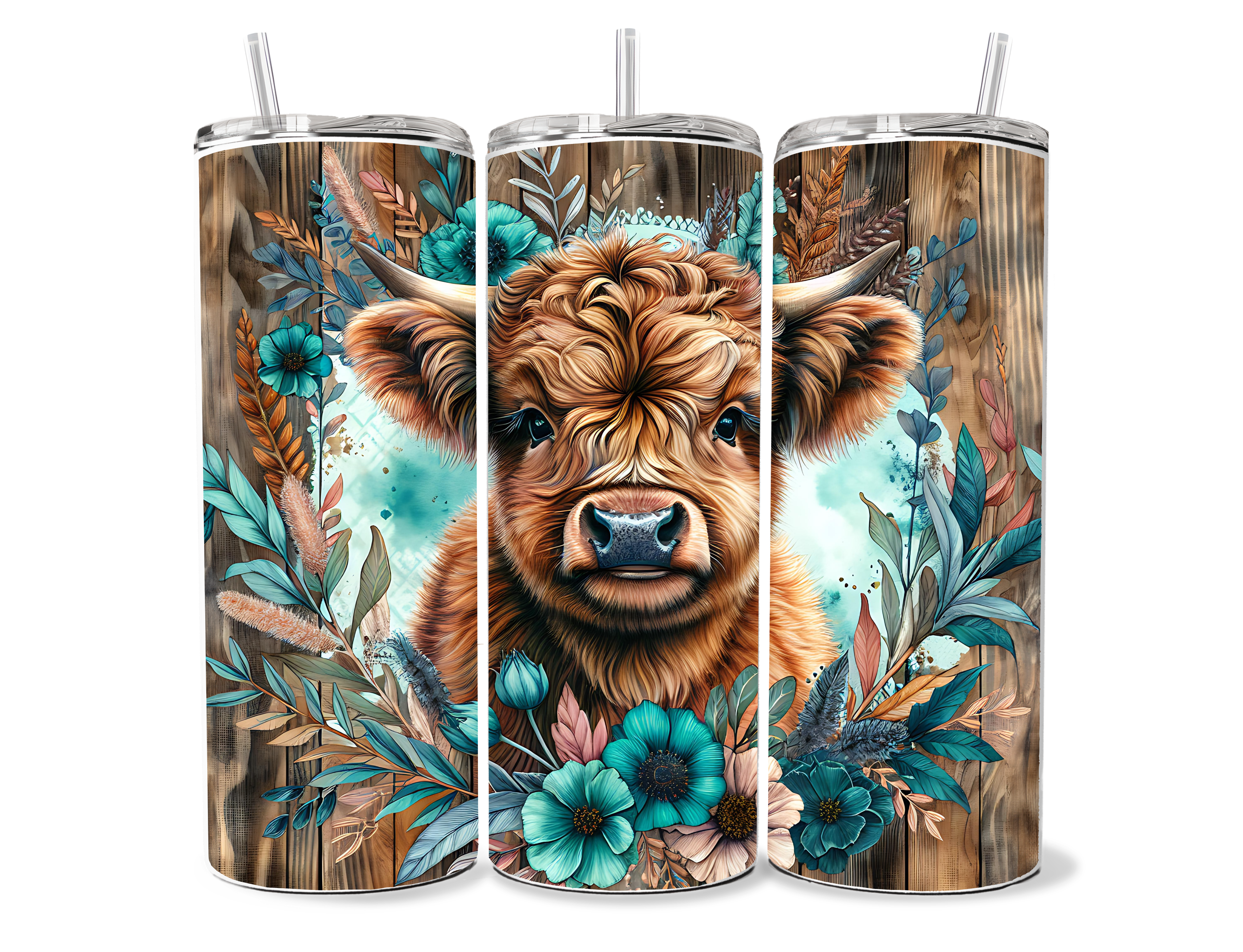 Teal Cow