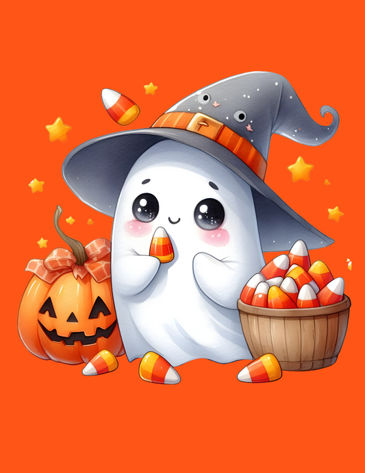 Candy Corn Ghostie