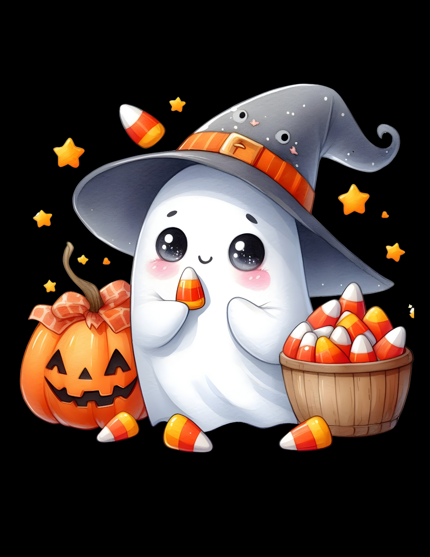 Candy Corn Ghostie