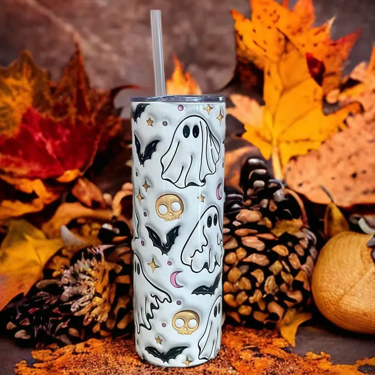 3D classic halloween tumbler