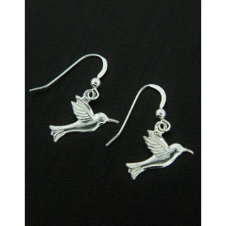 Hummingbird Silver Earrings